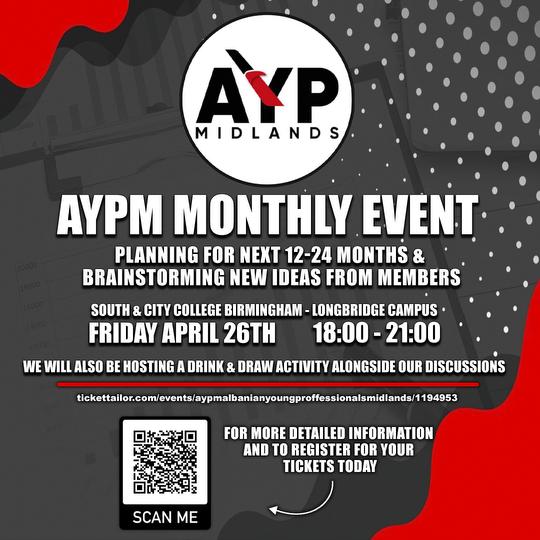 AYPM event April